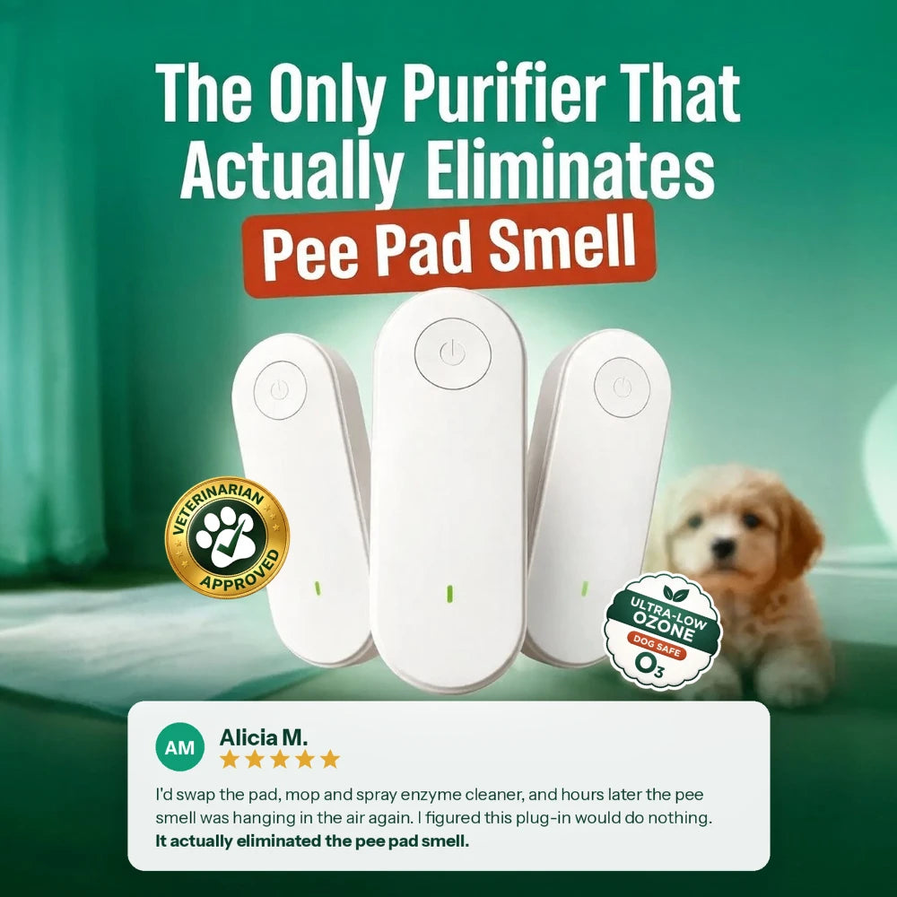 PadGuard plug-in eliminates pee pad smell